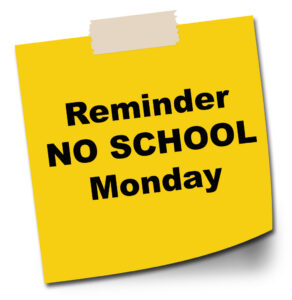 No School Monday