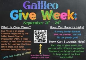 Chalkboard Give Week Impact Flyer 2